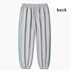 2023 Autumn and Winter New Men's Casual Pants Thickened Fashion Sports Pants Men's Jogging Sports Pants Training Pants